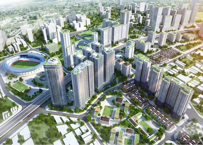Chung tư cao tầng Đại Kim Định Công