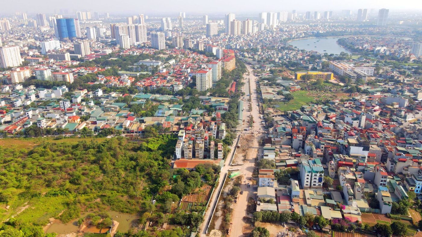 Tiến độ BT đường 2.5 Hoàng Mai 2025