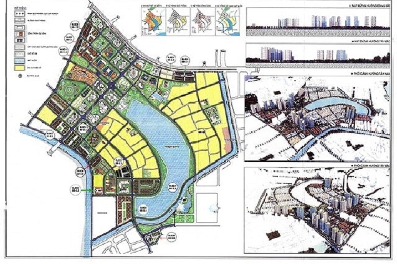 Toàn cảnh quy hoạch khu đô thị mới Đại Kim Định Công giai đoạn mới 1 Quy hoạch khu đô thị mới đại kim định công